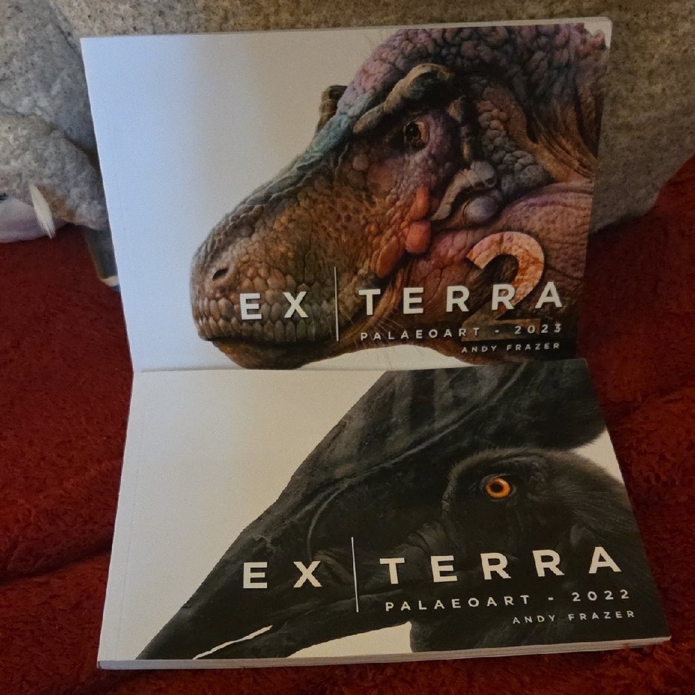 Ex Terra Paleo Artbook Collection By Andy Frazer